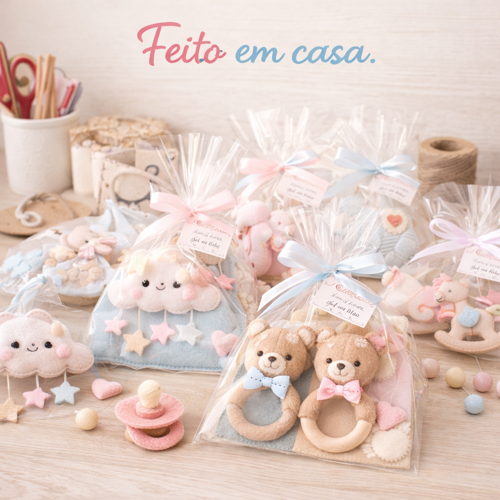 Decoração maternidade em feltro